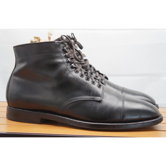 Alden Boots Straight Tip Boot 11 B/D Light Wear - Picture 6 of 16